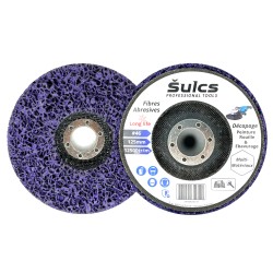 Disque de décapage fibre pour peinture et rouille - 125mm