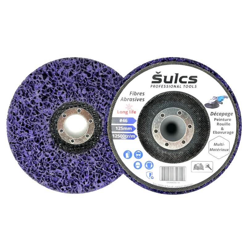 Sanding / stripping disc for barbecue renovation