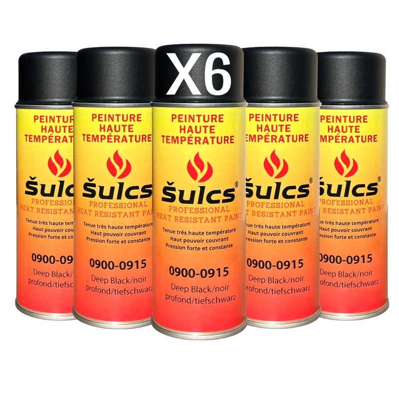 900° high temperature paint for barbecue, chimney and inserts