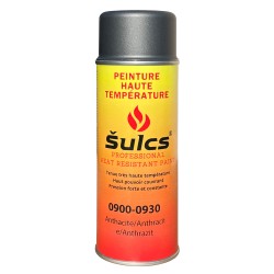Gris Anthracite - Peinture professionnelle haute température 900°c - Aérosol 400Ml - Ref. 0930