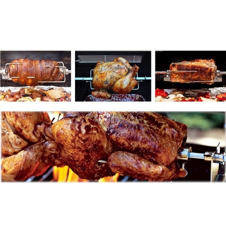 Paire de broches supplémentaires pour Kit Tournebroche