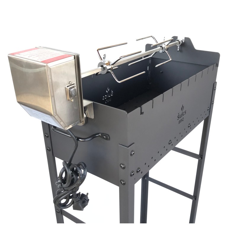 Rotisserie kit for universal or adapted barbecue