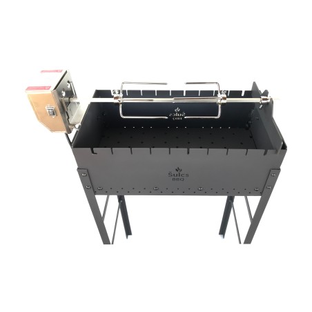 Kit tournebroche pour barbecue universel ou adapté