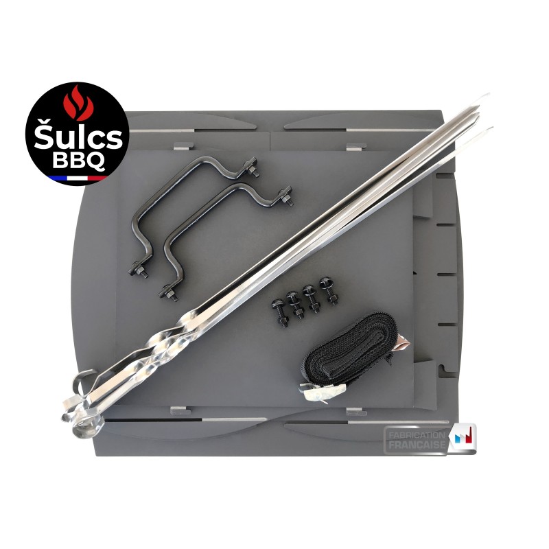 Table / transportable barbecue - Model S - Matt Black -