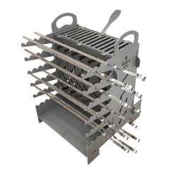 Transportable barbecue model Vertical L