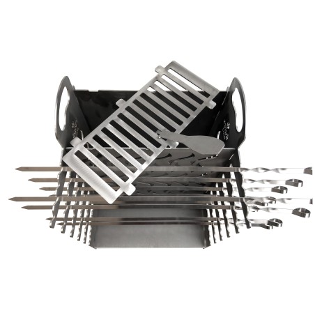 Transportable barbecue model Vertical L