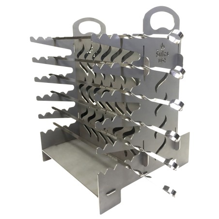 Barbecue transportable modèle Vertical L