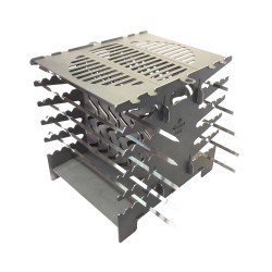 Barbecue transportable modèle Vertical XL