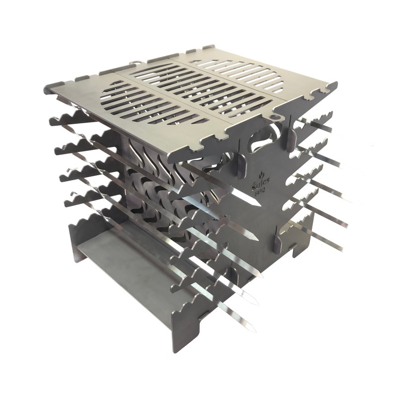 Transportable barbecue model Vertical XL