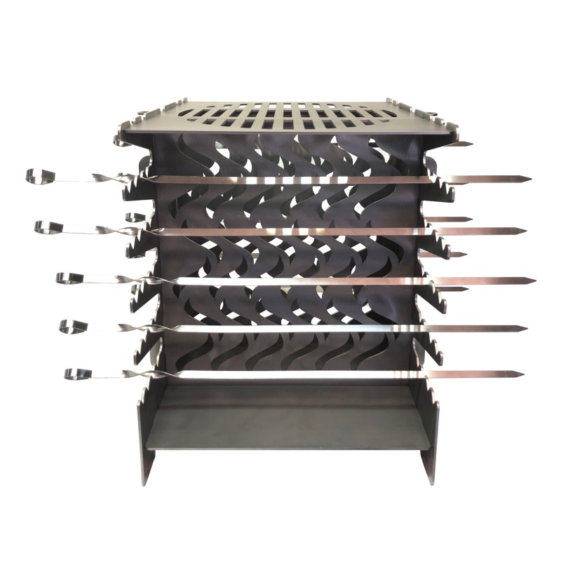 Barbecue transportable modèle Vertical XL