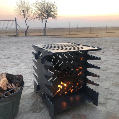 Barbecue transportable modèle Vertical XL