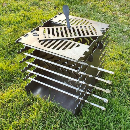 Transportable barbecue model Vertical XL