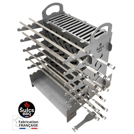 Barbecue transportable modèle Vertical L