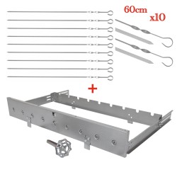 Système de tourne brochettes - 9 ou 11 emplacements