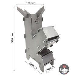 Transportable Rocket Stove