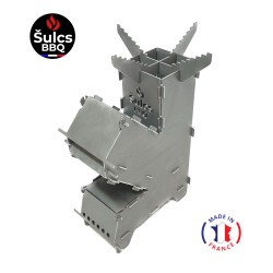 Petit Rocket Stove transportable Šulcs BBQ