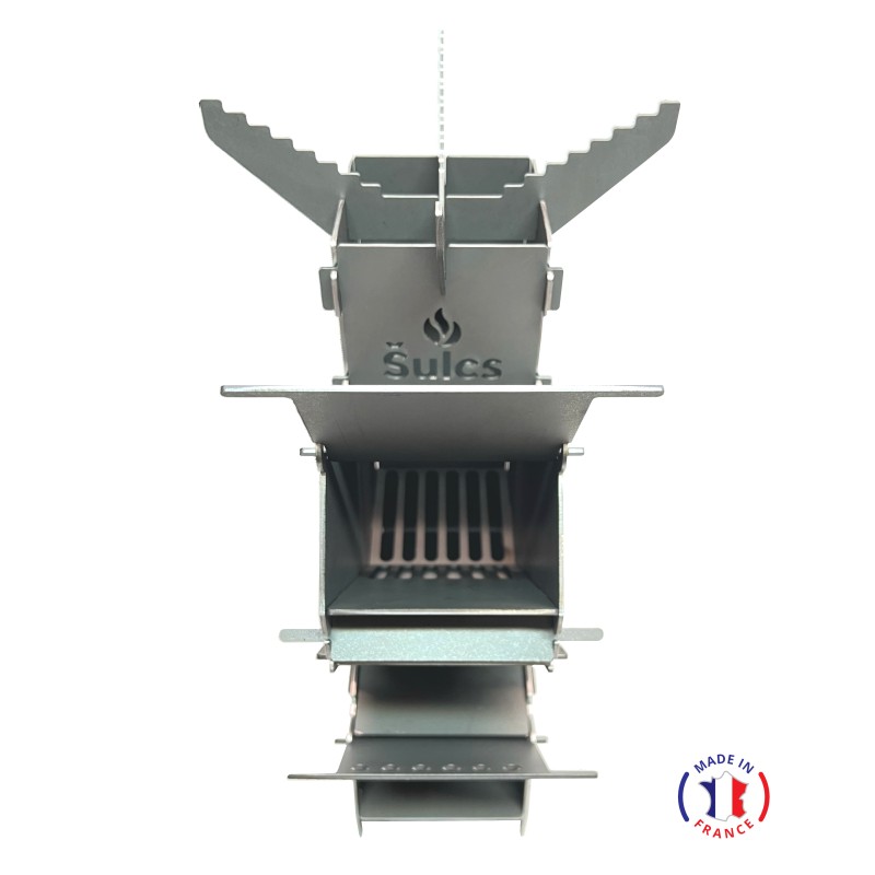 Small Portable Rocket Stove Šulcs BBQ