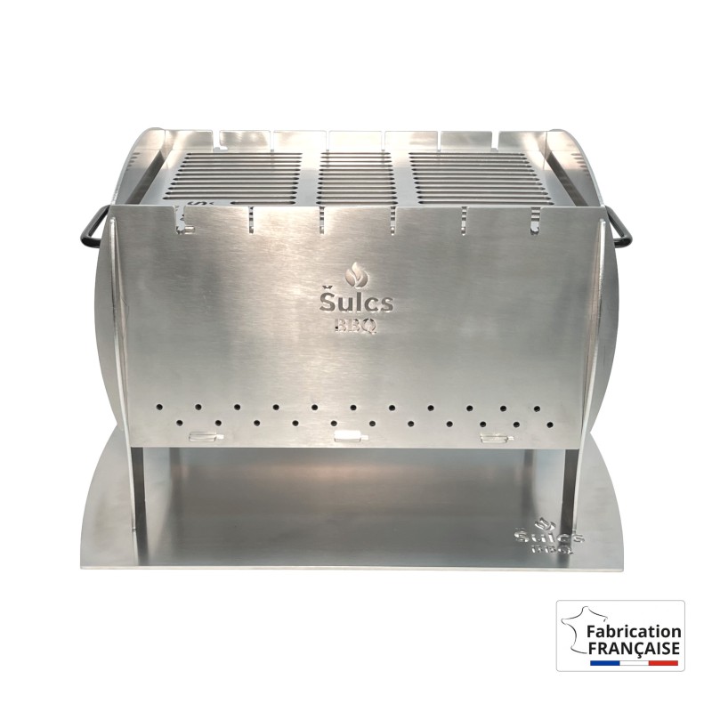 Barbecue de table / transportable - Modèle L - 100% Inox -