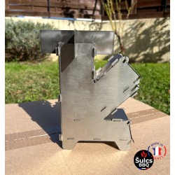 Rocket Stove de poche transportable Šulcs BBQ