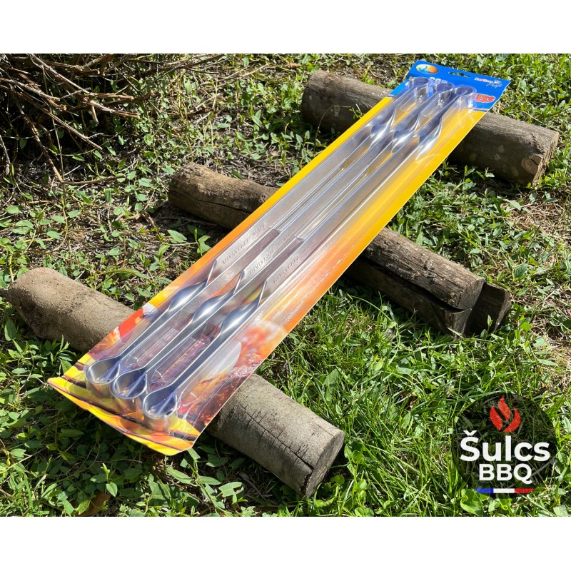 Skewers 60x2 cm - 2mm - Set of 6