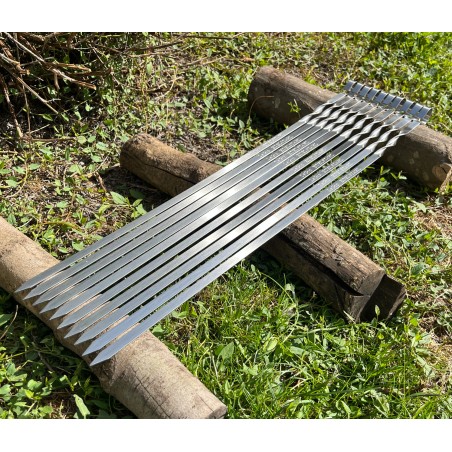 Brochettes Inox 40 / 50 / 60 cm
