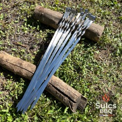 Stainless steel skewers 40 / 50 / 60 cm