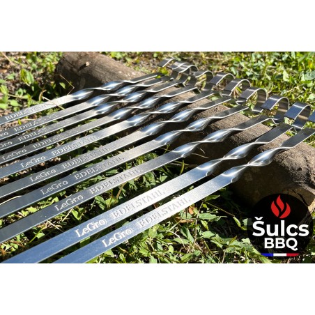 Stainless steel skewers 40 / 50 / 60 cm